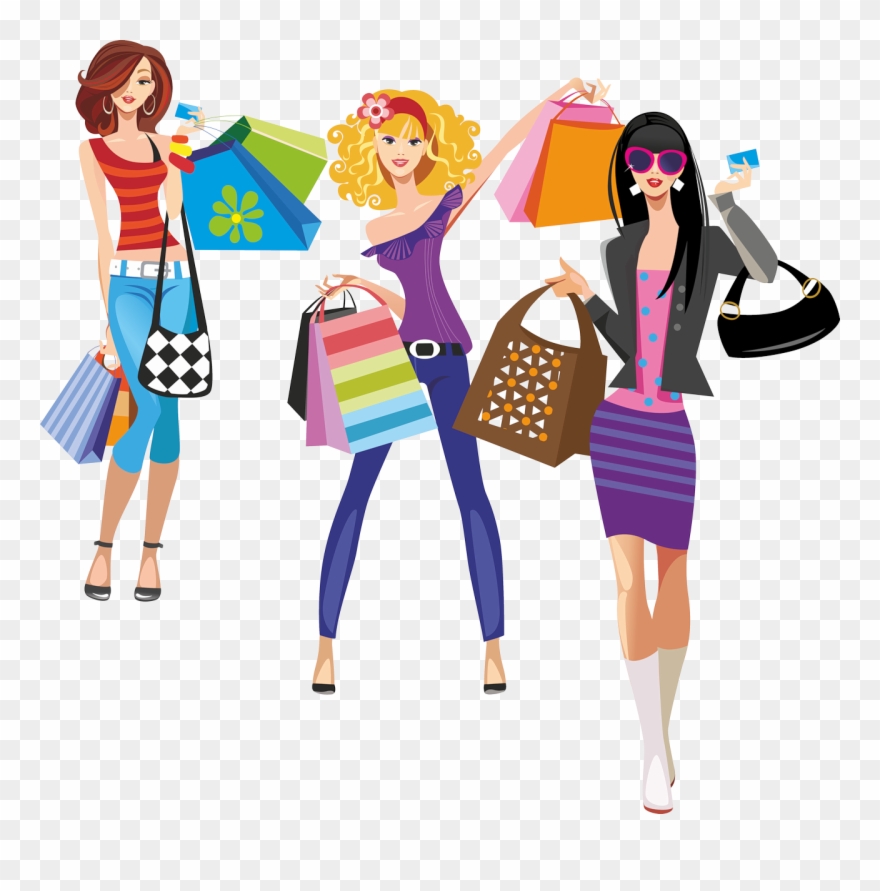 Embelleciendo Nuestros Vestidores - Female Fashion Vector Clipart