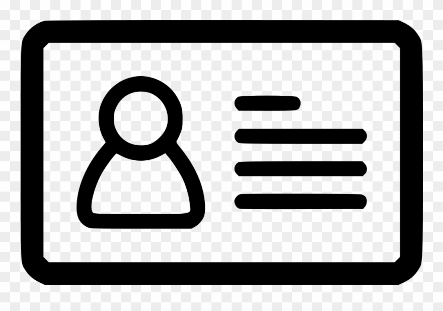 Png File - Transparent Identity Icon Clipart