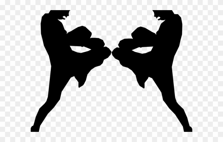 Boxer Clipart Kick Boxing - Png Download