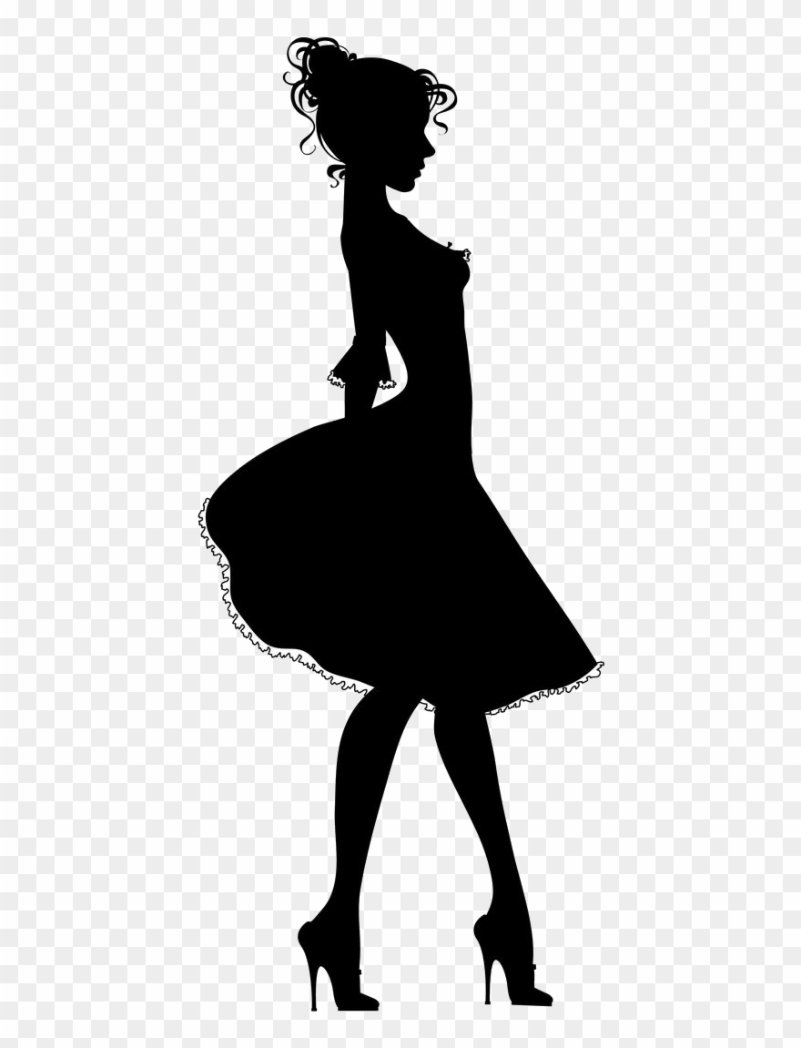Women In Heels Clipart - Png Download