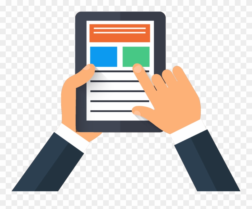 Illustration Ipad - Rent Png Clipart