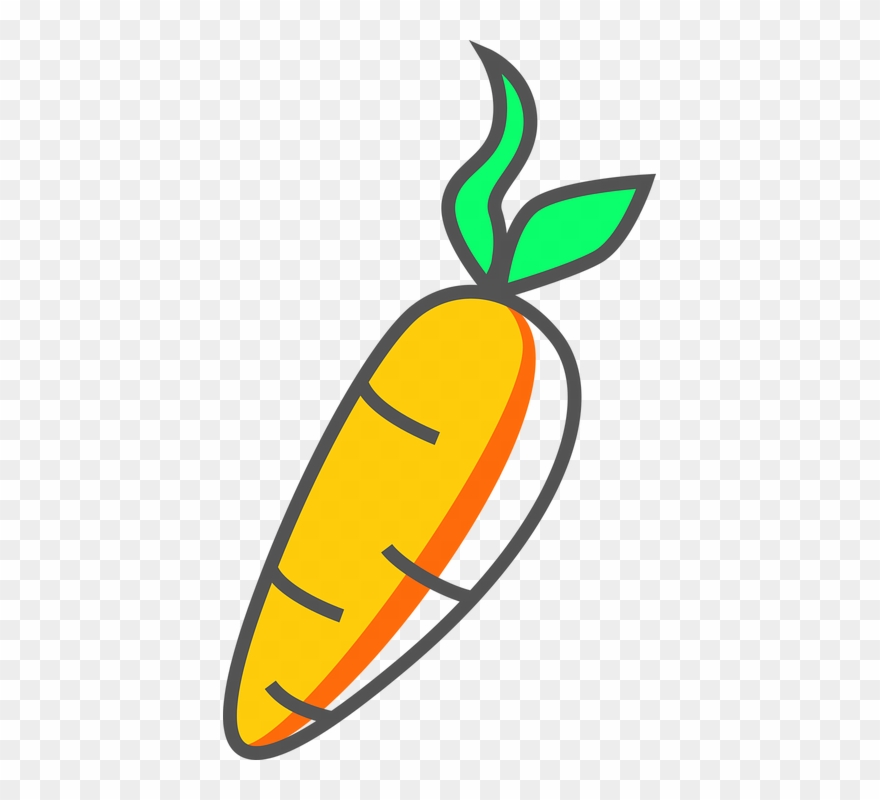 Carrot Clip Art 24, Buy Clip Art - Icono De Hortalizas - Png Download