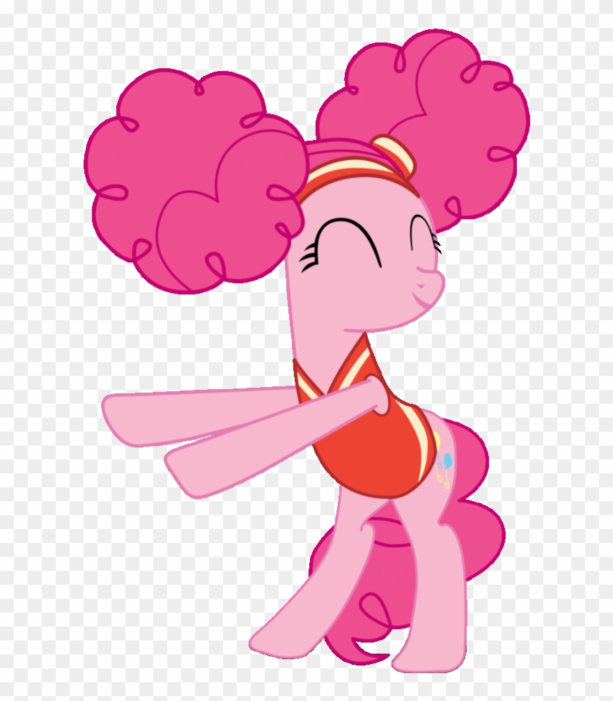 Alternate Hairstyle, Animated, Artist - Pinkie Pie Dancing Gif Clipart