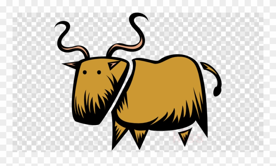 Clip Art Clipart Spanish Fighting Bull Horn Clip Art - Clip Art - Png Download