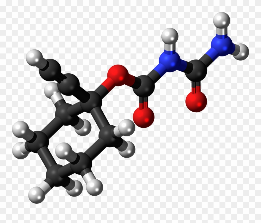 Clocental Molecule Ball - Sulfate Clipart
