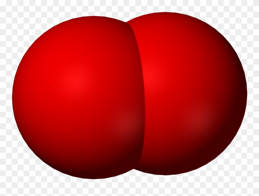 {{pd-self}} Category - Space Filling Model Of Oxygen Clipart