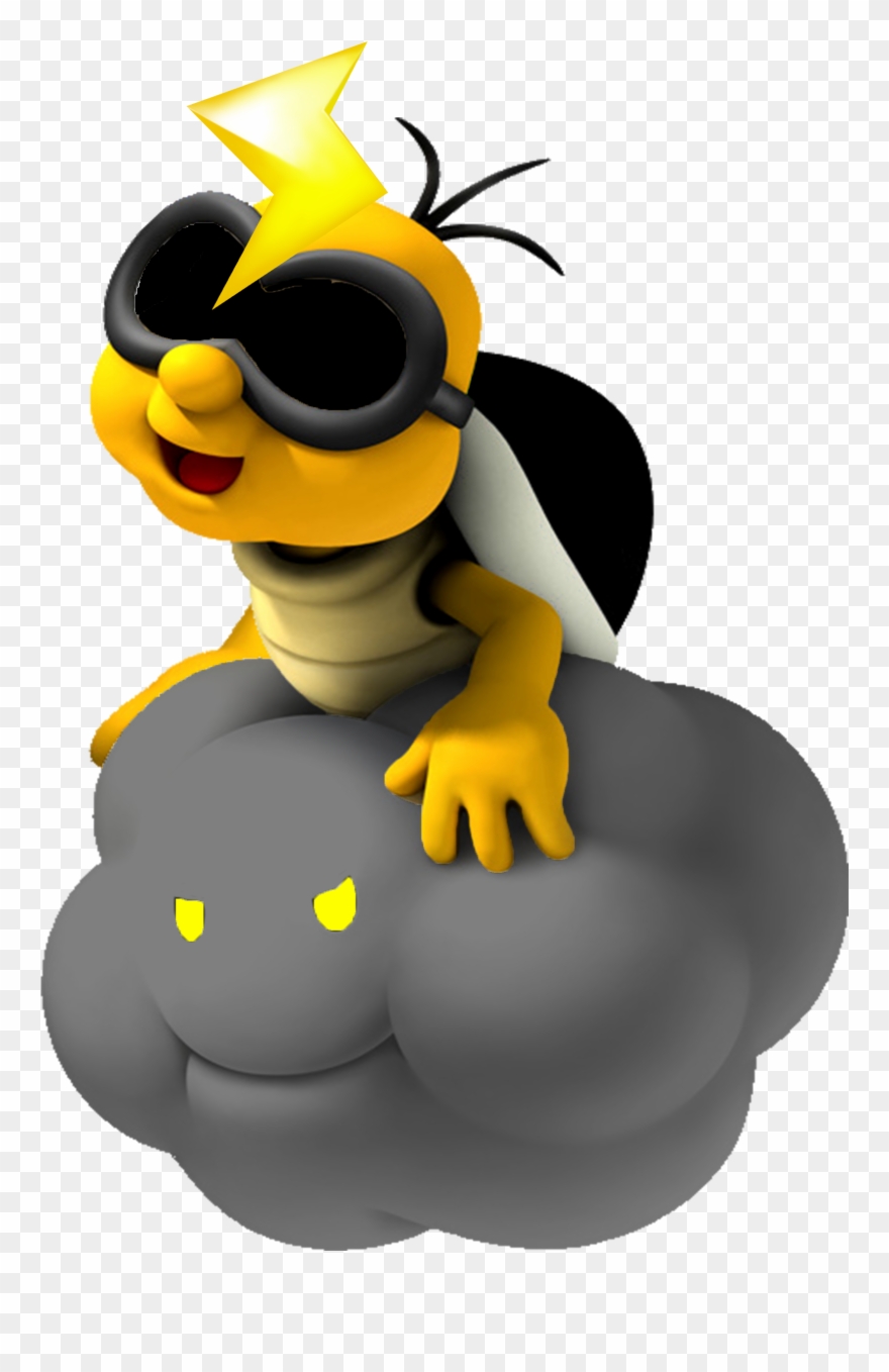 Lakithunder - Mario Lakitu Clipart
