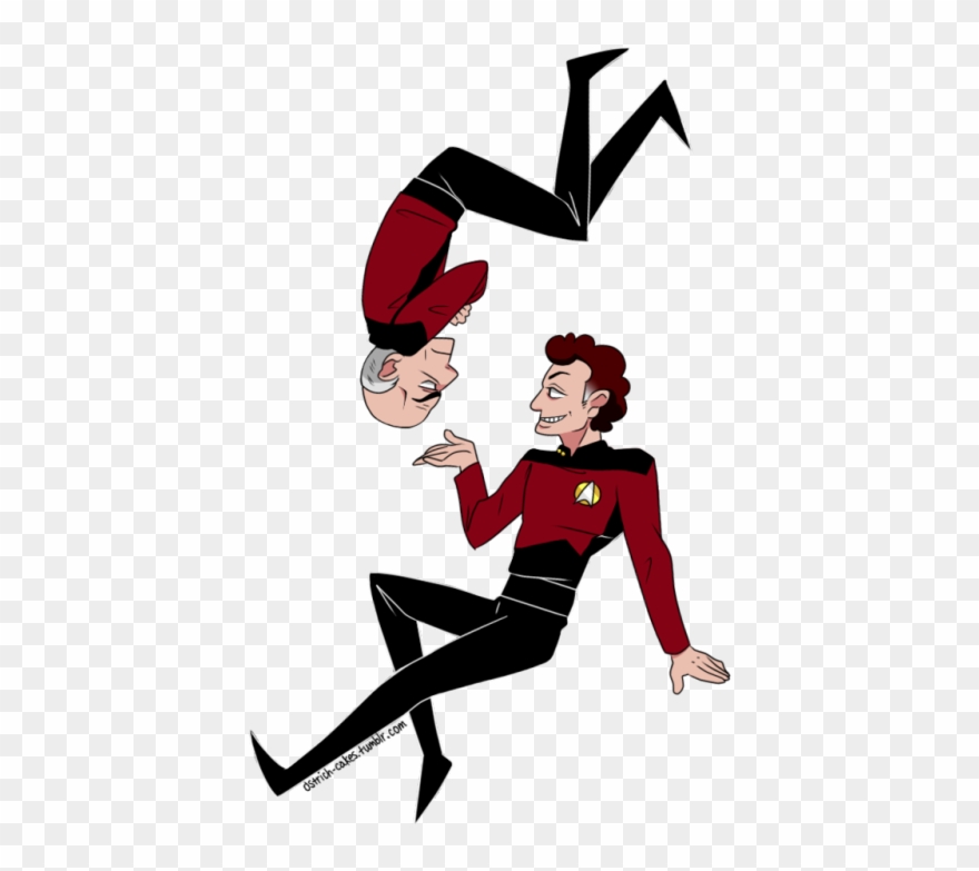 The Hall Is Rented, The Orchestra Engaged For The Qcard - Picard And Q Gay Art Clipart