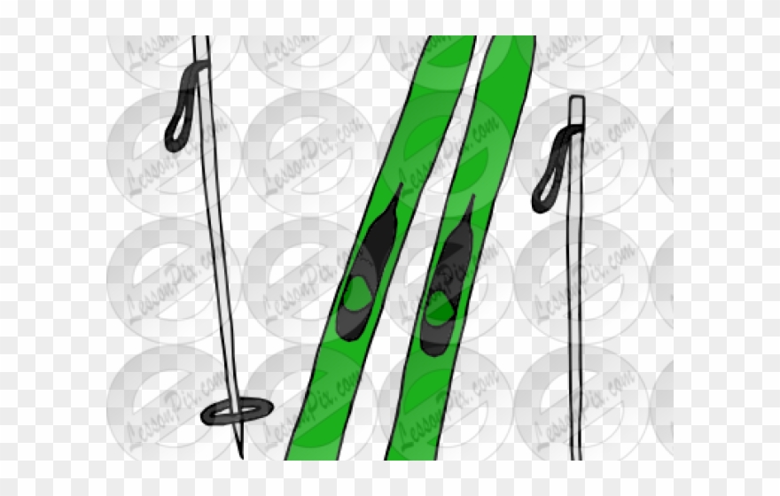 Skis Clipart - Ski - Png Download