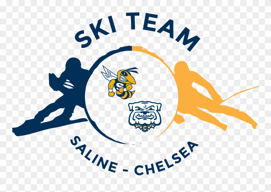 Saline-chelsea Ski Team Information - Skiing Clipart