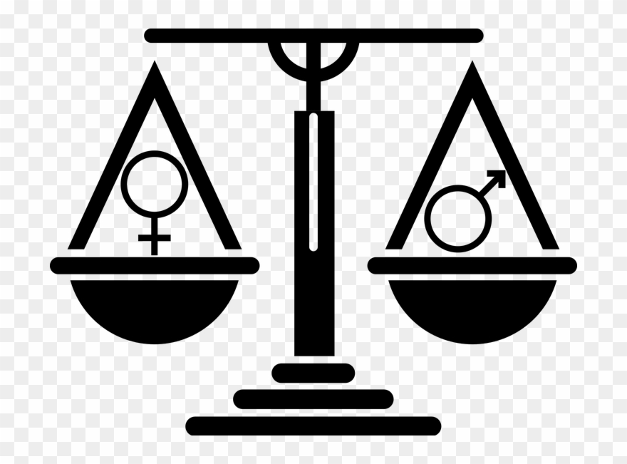 Gender Pay Gap Remains A Weighty Issue - Scales Symbol Clipart