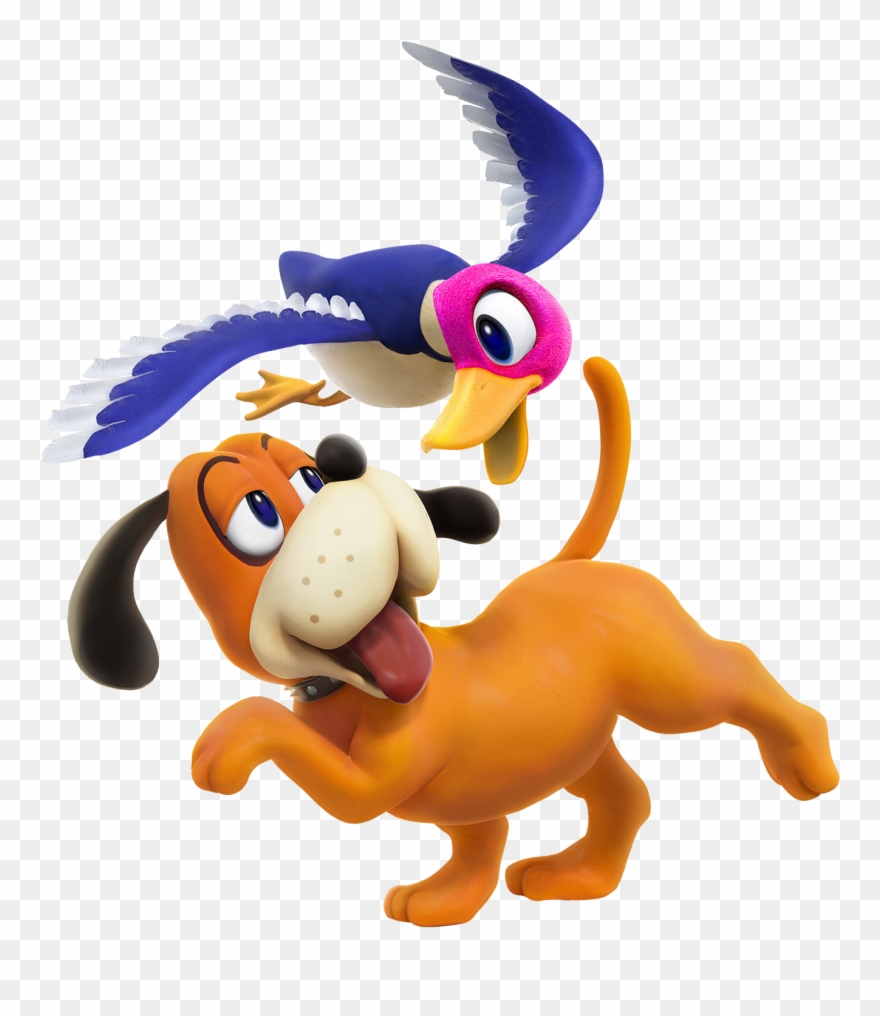 Hunt , - Amiibo Super Smash Bros - Smash Duck Hunt (nintendo Clipart