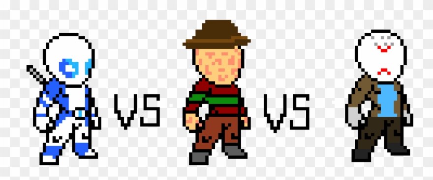 Deadpool Vs Freddy Vs Jason - Art Clipart