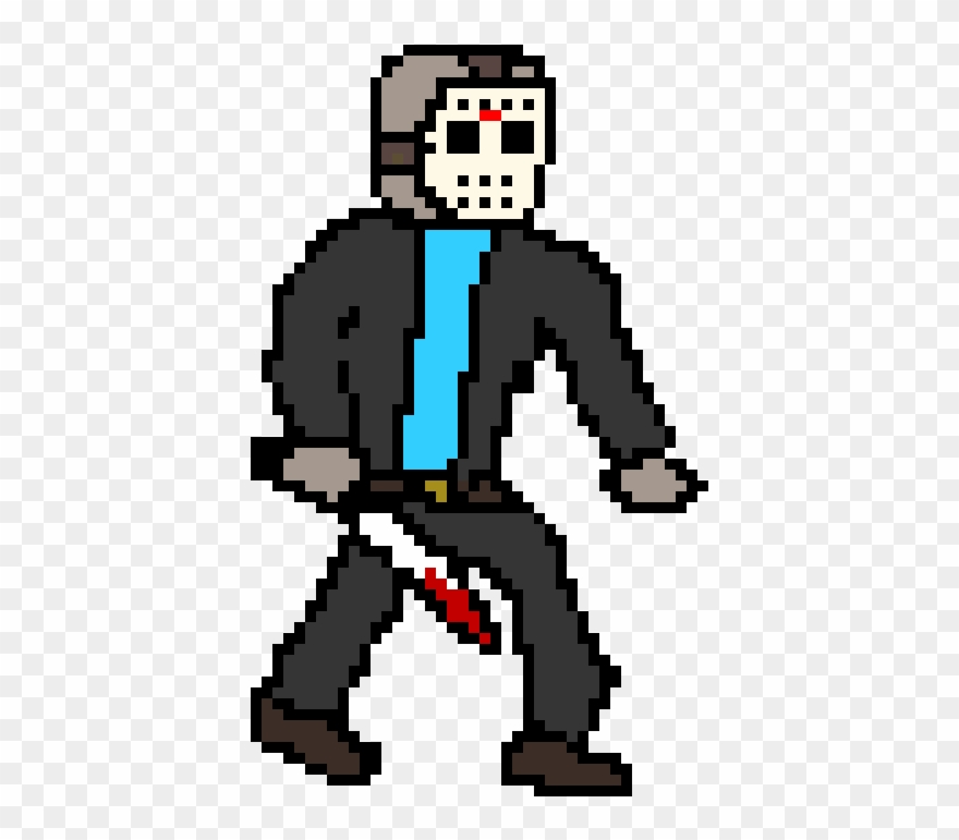 Possesed Jason - Skateboarding Clipart