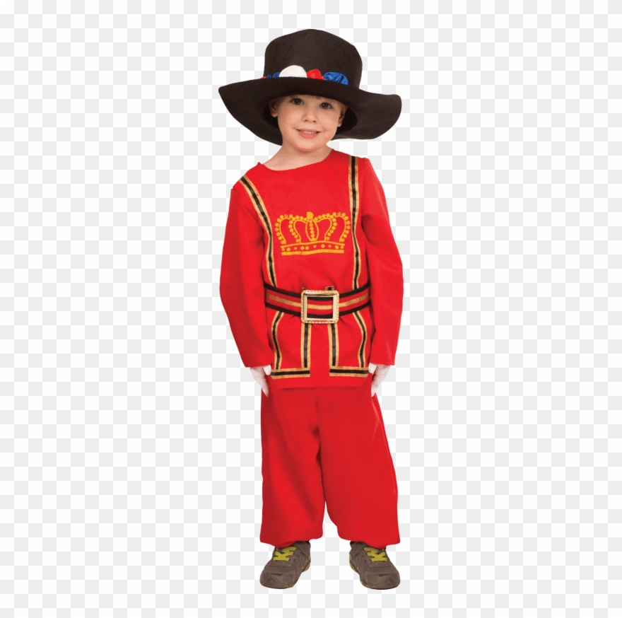 Clip Art With Transparent Background - Childs Beefeater Costume - Png Download