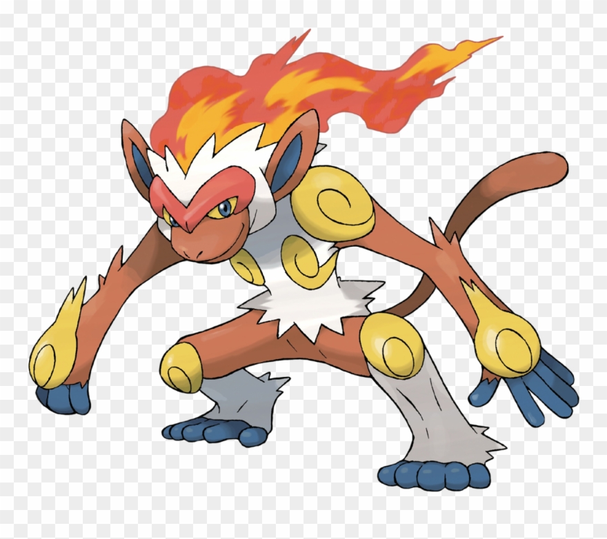 Pokemon Infernape Clipart