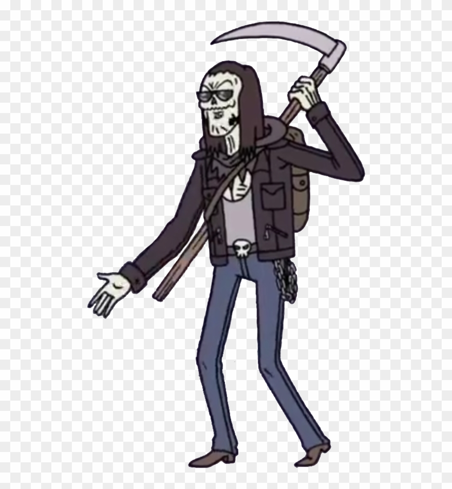 Death - Regular Show The Death Clipart