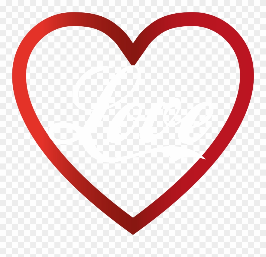 Heart Silhouette Clipart - Png Download