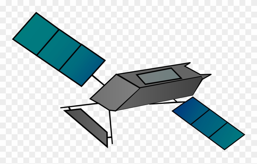 Big Image - Como E Um Satelite Artificial Clipart