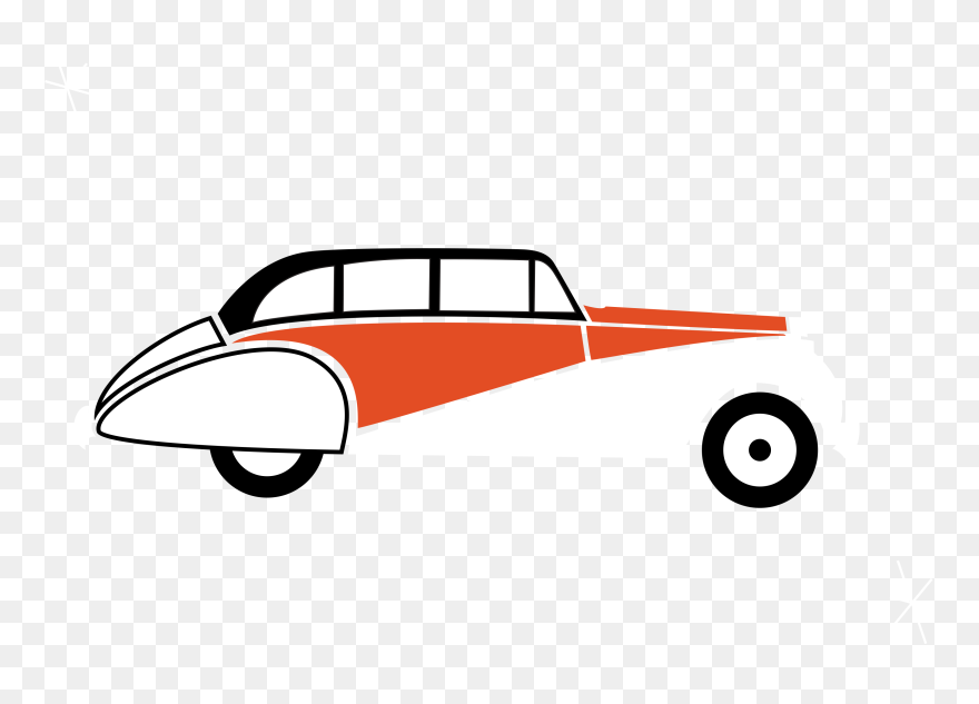 Classic Cars & Bikes - Car Clipart