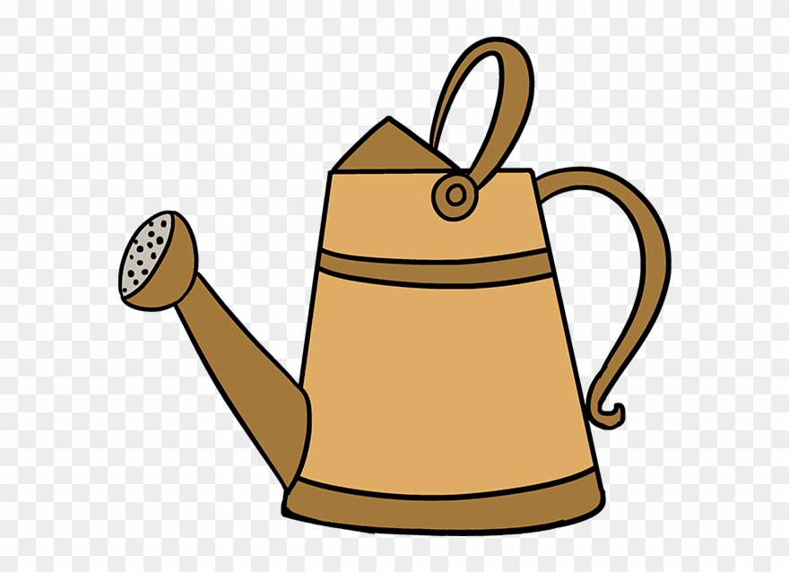 How To Draw Watering Can - Drawing Clipart