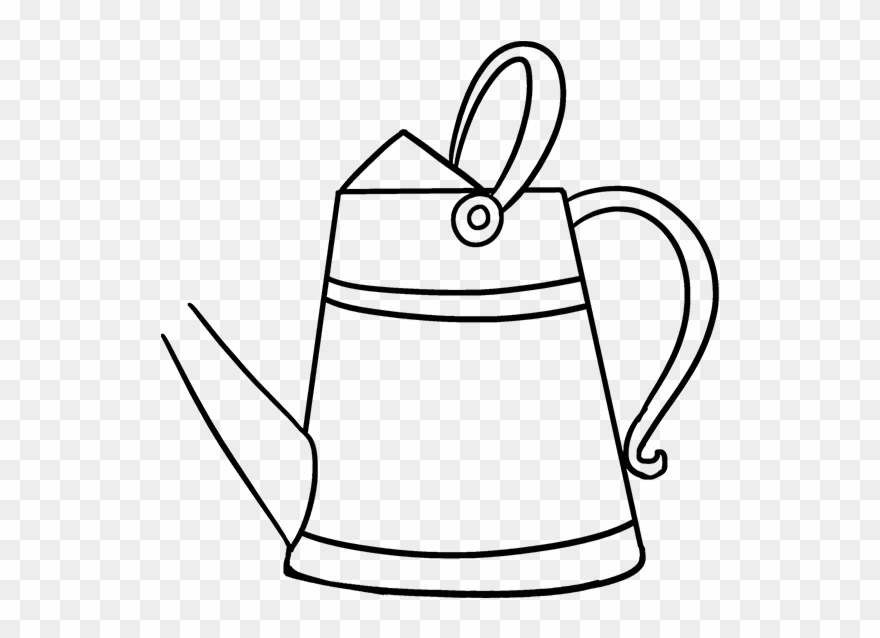 How To Draw Watering Can - Drawing Clipart
