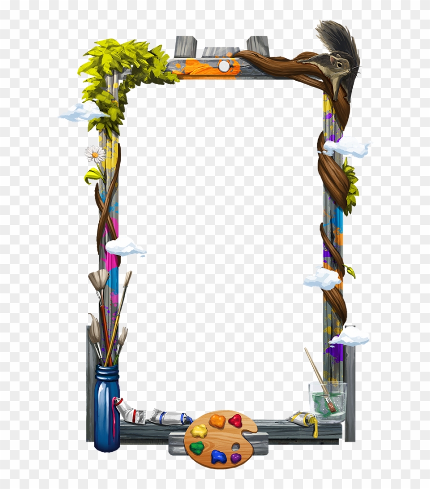 Sylvanus Won The Honor Of The Bob Ross Skin Because - Artist Clipart