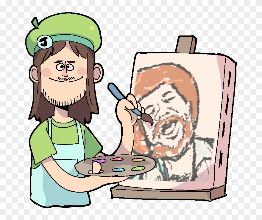 Image - Bob Ross Joel Clipart