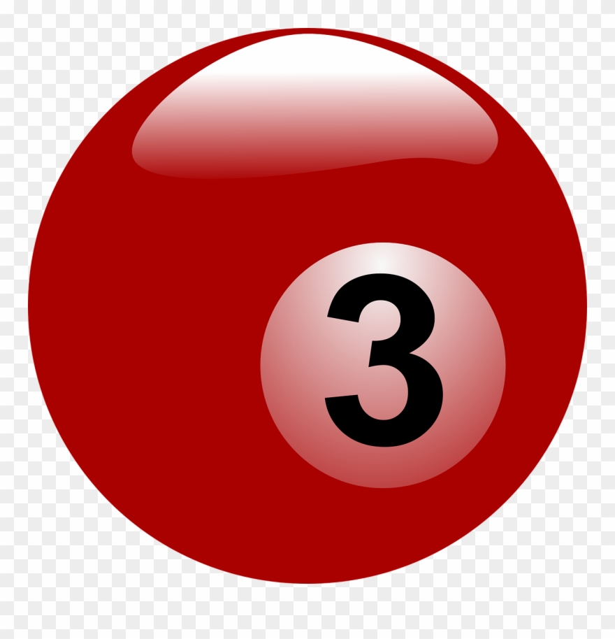 Billiards Billiard Ball Ball Png Image - Bola De Billar 3 Clipart