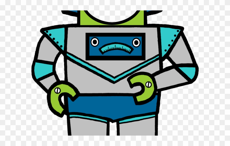 Robot Clipart Teacher - Robot Toy Flashcard - Png Download
