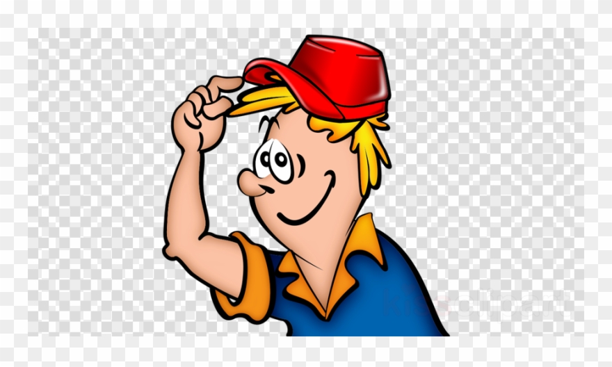 Wearing Cap Clip Art Clipart Hat Cap Clip Art - Put On A Hat - Png Download