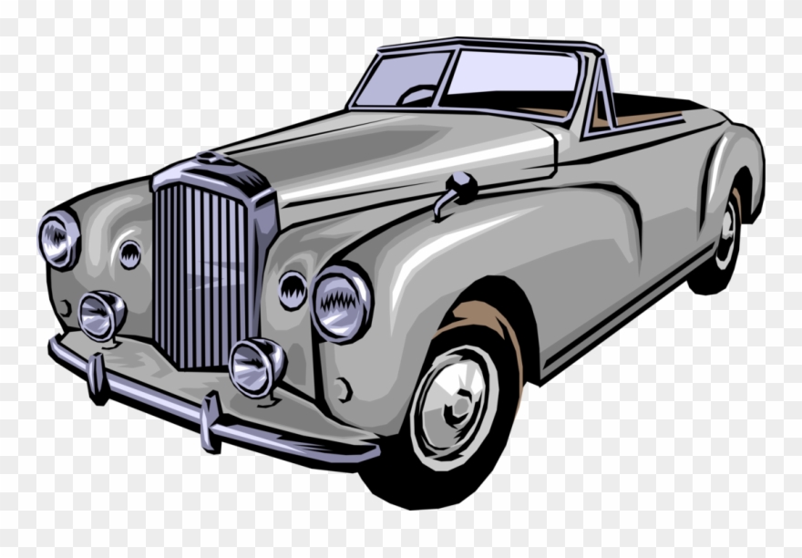 Clip Art Freeuse Library Rolls Royce Luxury Motorcar - Rolls Royce Car Vector - Png Download