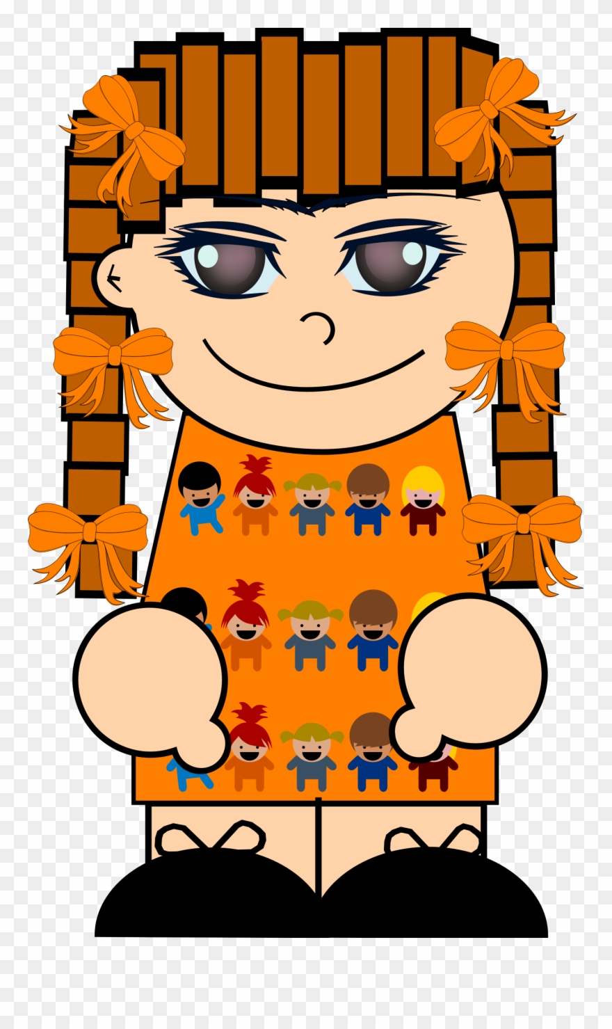 Big Image - Girl Clipart