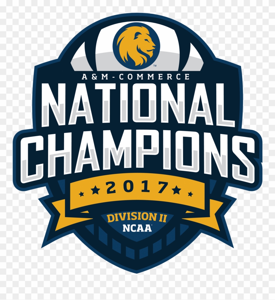 Camp With The Champs Svg Transparent Download - Texas A&m Commerce National Champions Clipart