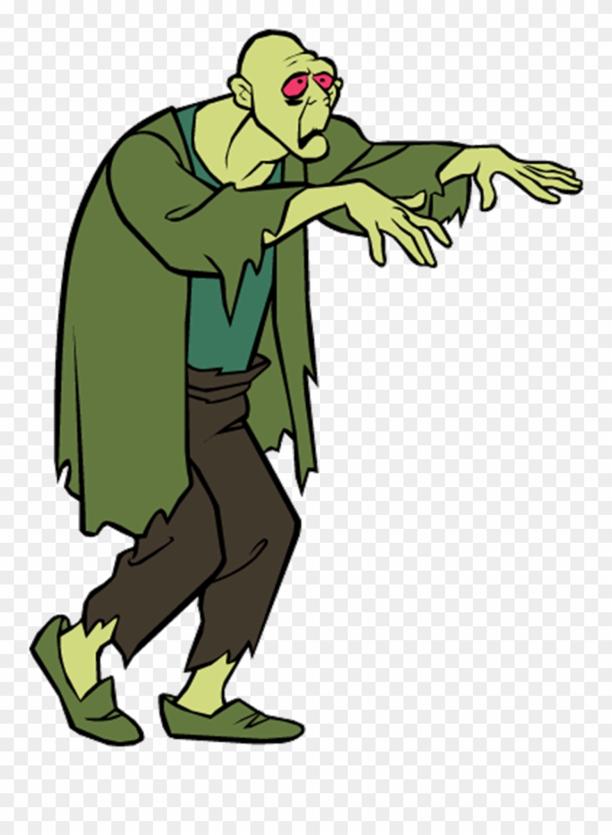 The Zombie From Which Witch Is Which Scooby Doo Villains - Scooby Doo Characters Monsters Clipart