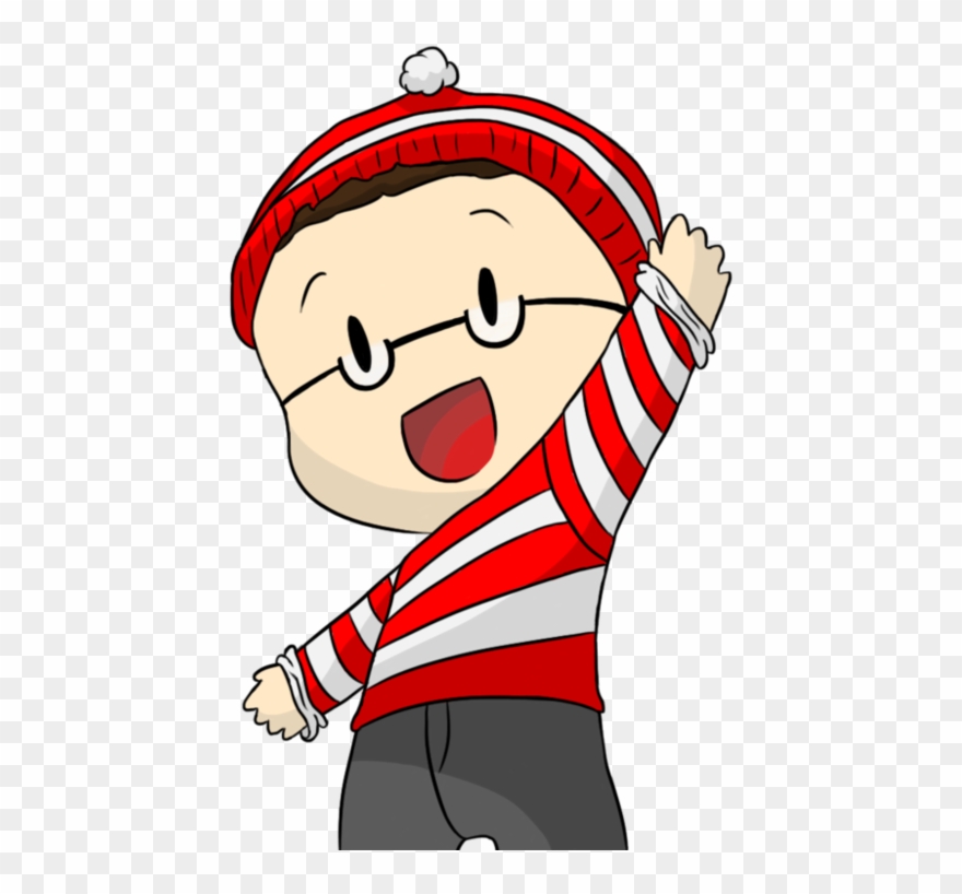 Zombie Waldo Png Clipart Banner Black And White Stock - Christmas Day Transparent Png