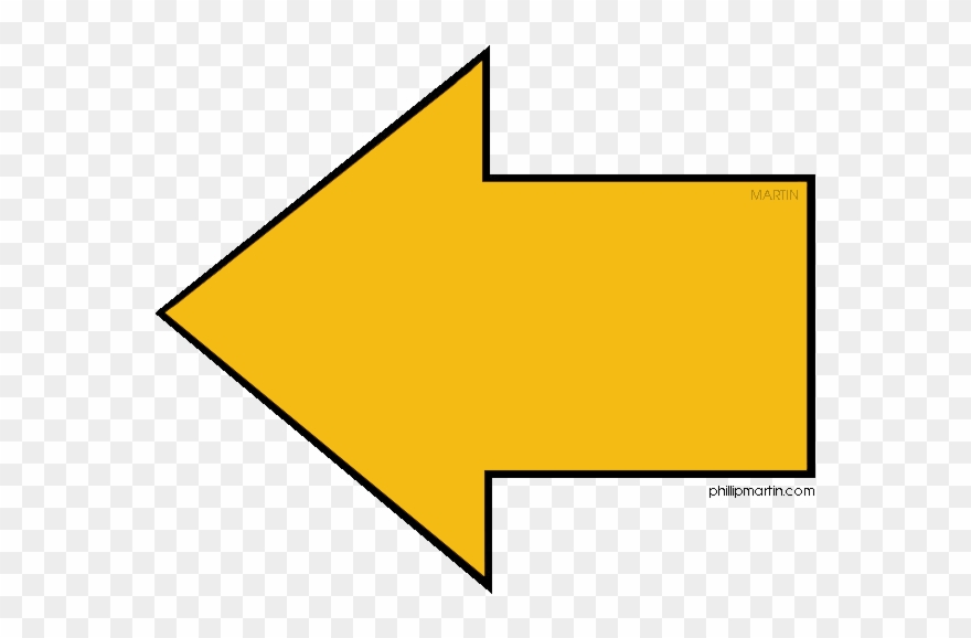 Yellow Arrow Yellow Arrow Transparent Background Clipart