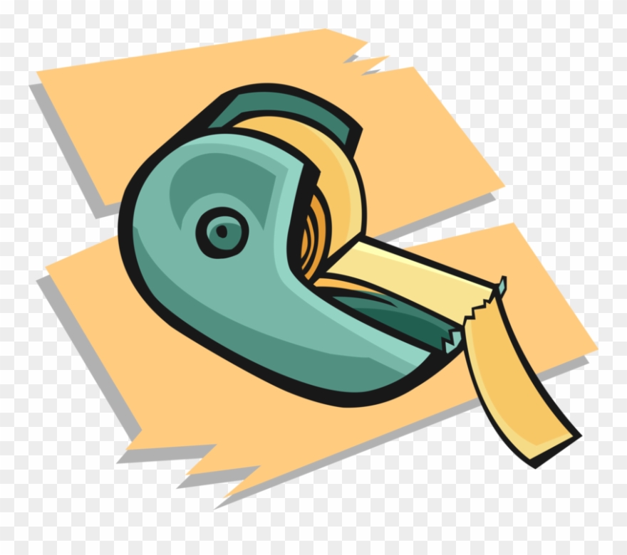 Vector Illustration Of Pressure-sensitive Adhesive - Power Tools Clip Art - Png Download