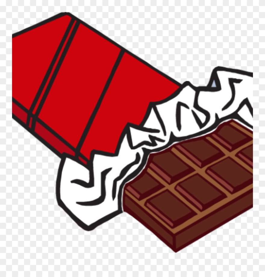 Candy Bar Clipart Free Candy Bar Clipart Dinosaur Clipart - Chocolate Clip Art - Png Download