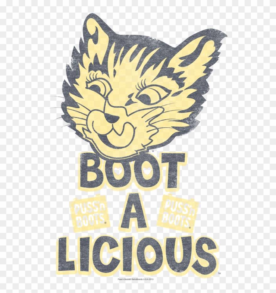 Puss N Boots Boot A Licious T-shirts For Men Women Clipart