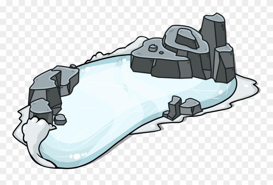 Skating Rink Sprite 003 - Ice Clipart