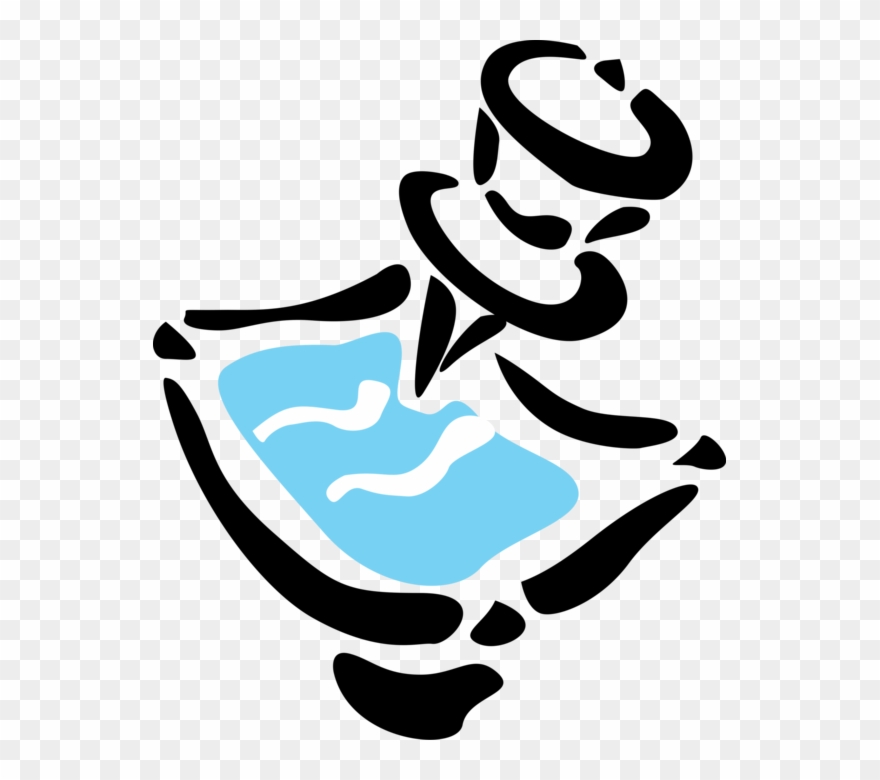 Vector Illustration Of Push Pin Or Thumb Tack Fastens Clipart