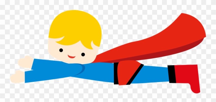 Minus Niños, Niños, Héroe, Dibujos Animados, Clipart, - Child - Png Download