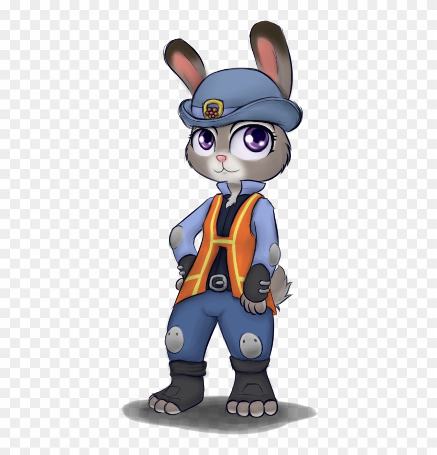 Lt Judy Hopps Lieutenant Judy Hopps By Roxandasher - Drawing Clipart