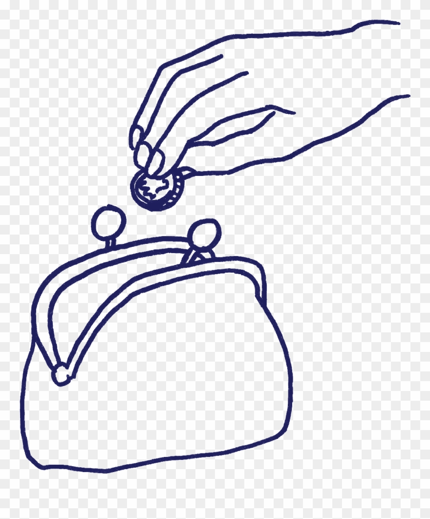 Great & Tiny Donations - Line Art Clipart