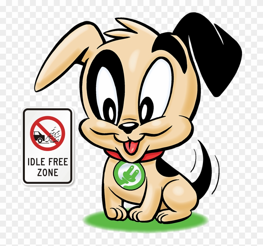 Employee Clipart General Public - Roadtrafficsigns Idle Free Zone With Graphic Sign 18 - Png Download