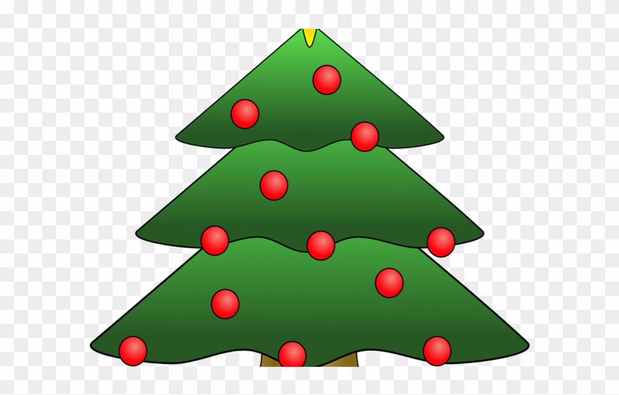 Pine Clipart Woodland Tree - Christmas Tree Clipart Png Transparent Png