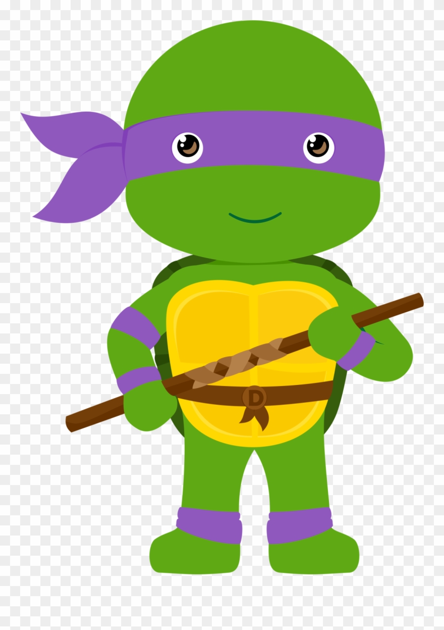 Compartiendo - - - Tortugas Ninjas - - - - Ninja Turtles - Cute Ninja Turtle Clipart - Png Download