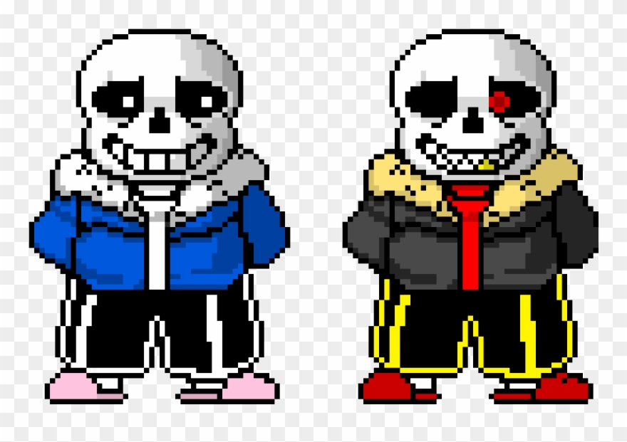 Sans Meets Uf Sans - Fun Undertale Style Drawstring Bag - White/one Size Clipart