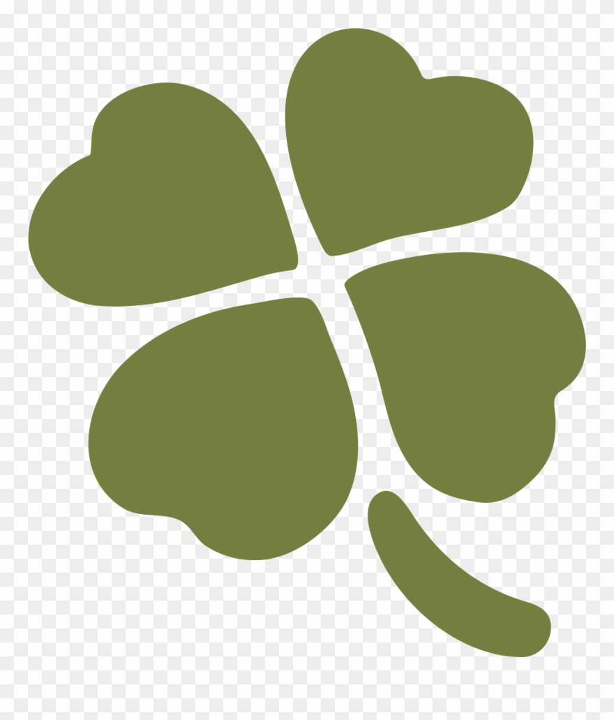 Transparent File Emoji U F Svg Wikimedia Commons - Emoji Trevo 4 Folhas Clipart